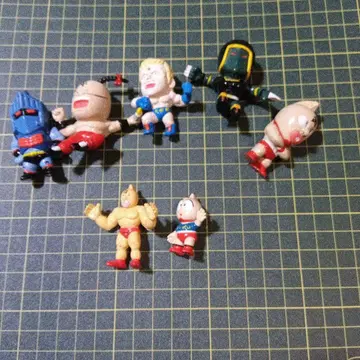 근육맨 미니 피규어 7체 세트