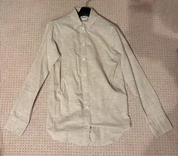 MADISONBLUE 코튼 x 알파카 혼방 셔츠 여성용 베이지