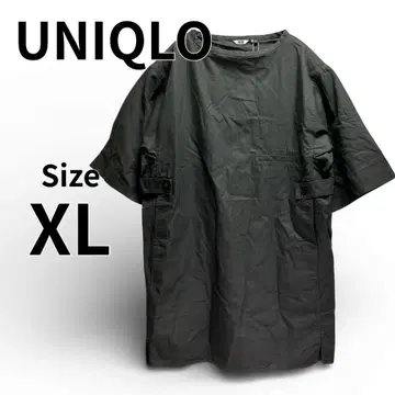 UNIQLO 반팔 원피스 XL 다크 그레이