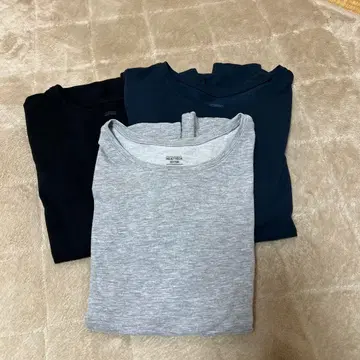 UNIQLO 긴팔 T셔츠 M 사이즈 3색 세트