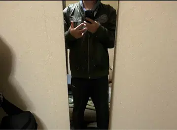 MA-1 플라이트 자켓 모스그린