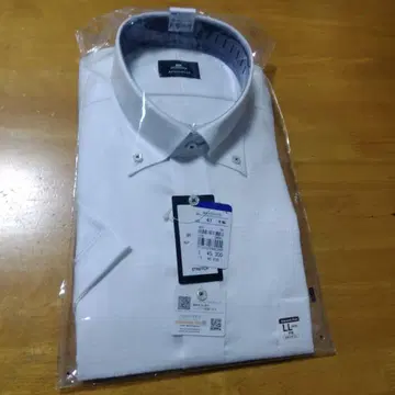 5 녹 방지 아오야마 양복 43 LL 반팔 버튼 다운 셔츠