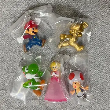 [ 5개 세트 ] 슈퍼 마리오 메지루시 액세서리 2