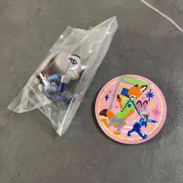 디즈니 자수 캔 배지 주토피아