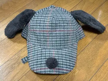 스누피 귀도리 모자 체크 무늬 유니버셜 스튜디오 재팬