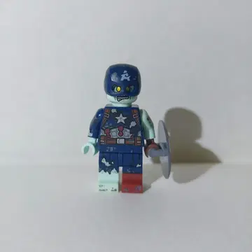 LEGO 좀비 캡틴 아메리카 미니 피규어