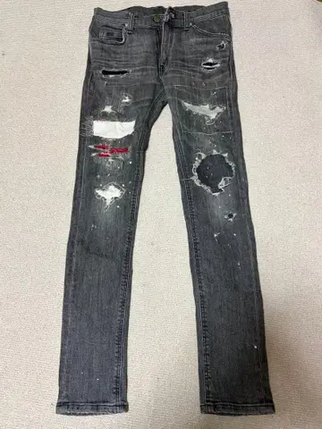 Lee 스키니 데님 그런지 바이커 펑크 락