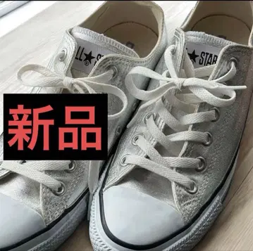 CONVERSE ALL STAR 실버 스니커즈 컨버스 올스타