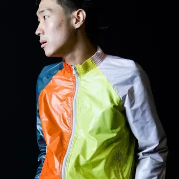 랩스타 ICHIRO 착용 A.P.C 나일론 자켓 멀티 컬러