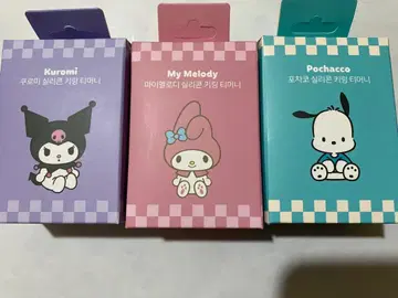 3개 세트 한국 한정판 쿠로미 마이멜로디 포차코 T-money