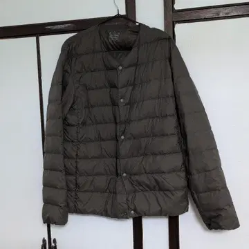 무인양품 올리브 그린 다운 자켓 XL