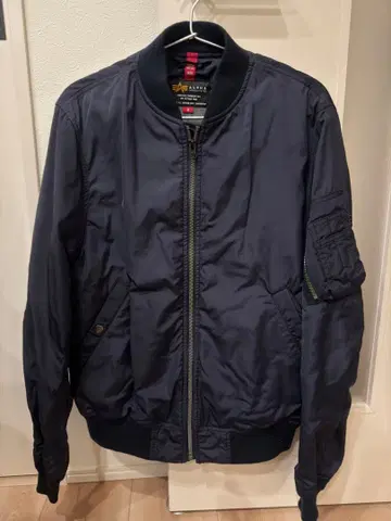 마지막 판매! 새상품급 ALPHA MA-1 플라이트 자켓 M 네이비