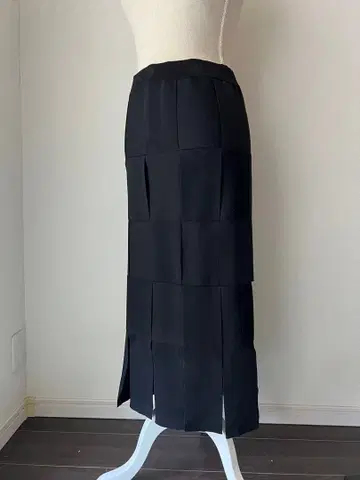 르쉘블루 Basket Knitted Skirt