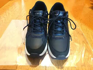 HIMIKO 블랙 통굽 스니커즈 힐