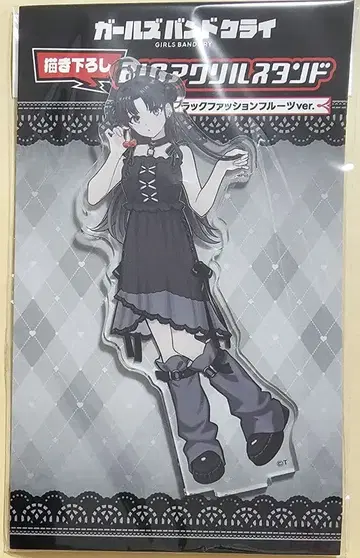 걸즈 밴드 클라이 블랙 패션 후르츠 아크릴 스탠드 스바루