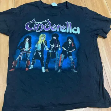 Cinderella 밴드 티셔츠
