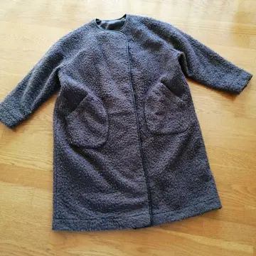 MELROSE 멜로즈 푸들 보아 롱 코트