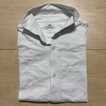 화이트 버튼 다운 셔츠 L 사이즈