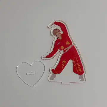 러브시크 사쿠라 아크릴 스탠드 작업복 의상