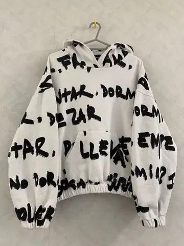 Desigual Manifesto 후드티 사이즈 XL 여성용 올 패턴