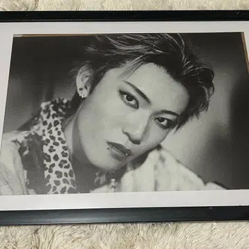 히사카제 시온 흑백 포스터