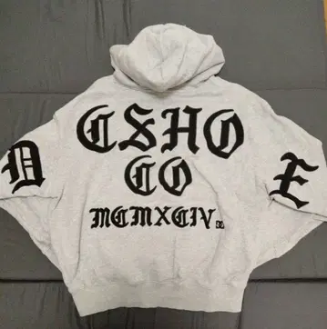 DC / 디씨 루즈 실루엣 자수 로고 후드티