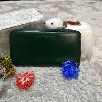Christian Fernando 다크 그린 장지갑