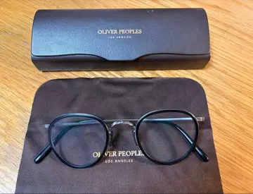 OLIVER PEOPLE 라운드형 안경 블랙