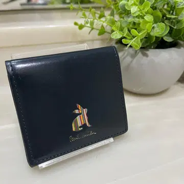 [새상품급!] 폴스미스 코인 케이스 마케트리 토끼 스트라이프 동전 지갑