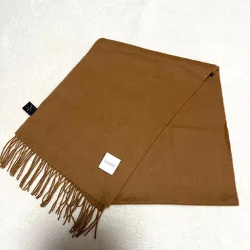 매킨토시 철학 머플러 캐시미어 100% 브라운 세탁 가능