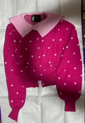 Areeam 미니 마우스 도트 가디건 아이냥