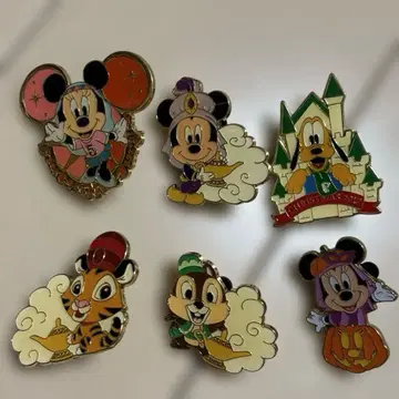 디즈니 핀 배지 세트