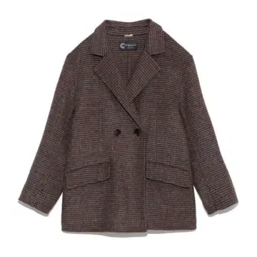 snidel Sustainable 라이트 리버 더블 자켓