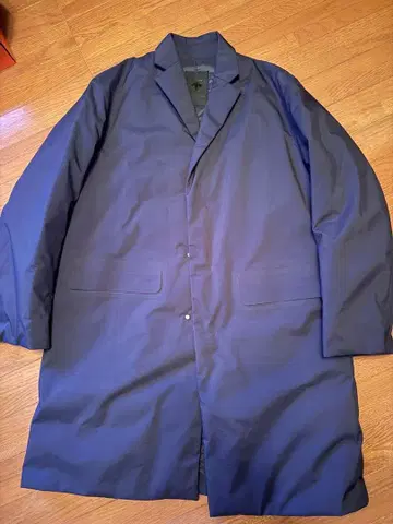 DESCENTE PAUSE XS 남성용 다운 코트 체스터 코트