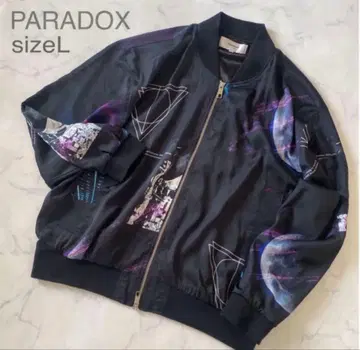 PARADOX 파라독스 블루종 MA-1형 올 패턴 스카잔풍 ( L )