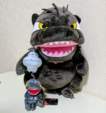 고질라 봉제 인형 2종 세트 SD 봉제 인형 BIG 항공 마스코트