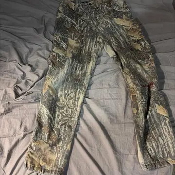 90SAG 카모플라쥬 카고 팬츠