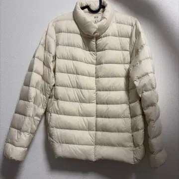 아이보리 다운 자켓