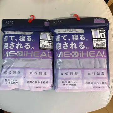 MEDIHEAL 룸웨어 긴팔 셔츠 M 사이즈 상하의 세트 여성용