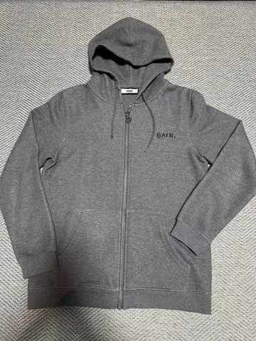 BALR. 풀 집업 후드티 M 그레이