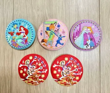 디즈니 자수 캔뱃지 비스킷 Disney Characters 2
