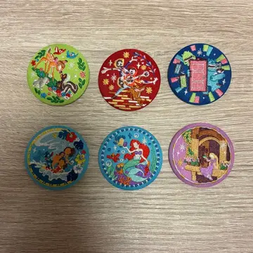 디즈니 배지 6개 세트