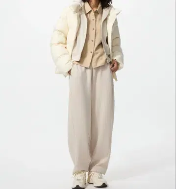 드라이 맨투맨 커브 팬츠 긴 길이