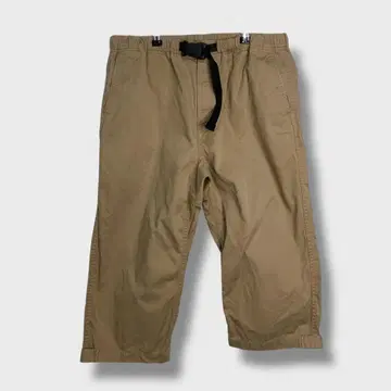 BEAMS 빔즈 크롭 팬츠 조절 벨트 포함 L L25M