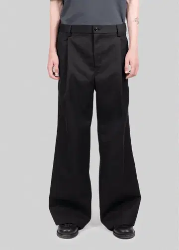 STRONG BASIC TROUSERS BLACK 44