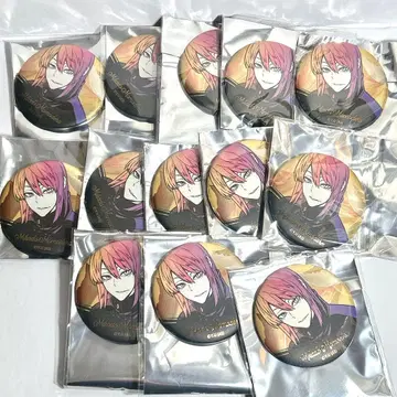 도지 신몬 도겐 안귀 메탈릭 캔뱃지 원작 그림