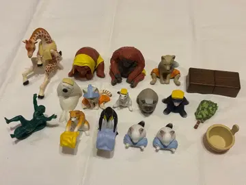 동물 사우나 가챠가챠 묶음 판매 13체 + 잡화