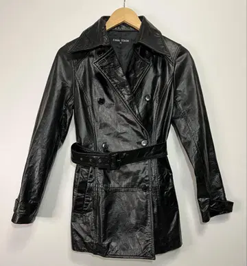 FINAL STAGE (파이널 스테이지) 가죽 트렌치코트 35