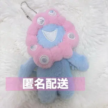 오사카 간사이 만박 미야쿠미야쿠 봉제 인형 참 파스텔 컬러 블루