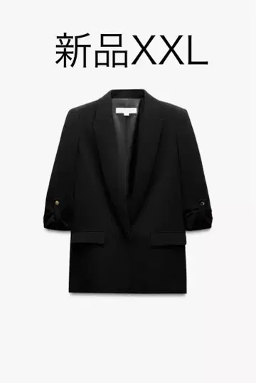 새상품 XXL 블랙 테일러드 자켓